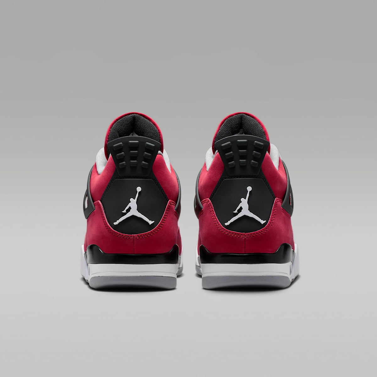 Air Jordan 4 Retro Men's Shoes (Fire Red/Black/Cement Gray/White) Size 7