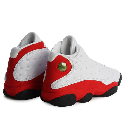 Nike Air Jordan 13 Retro White and University Red Men's Shoes (US Footwear Size System, Adult, Men, Numeric, Medium, 11)