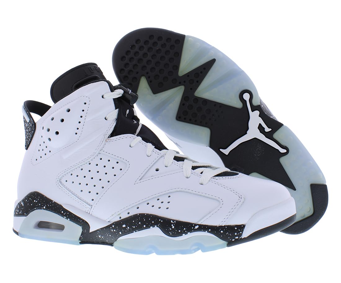 NIKE Jordan Men's 6 Retro Reverse Oreo White/Black (CT8529 112) - 10