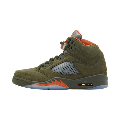 NIKE Air Jordan 5 Retro Olive Mens Shoes Size - 8