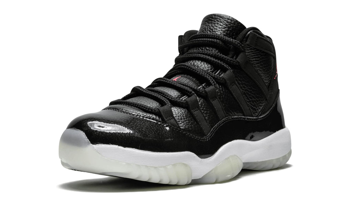 Nike Mens Air Jordan 11 Retro 72/10" Black/Gym Red-White-Anthracite Leather Size 9