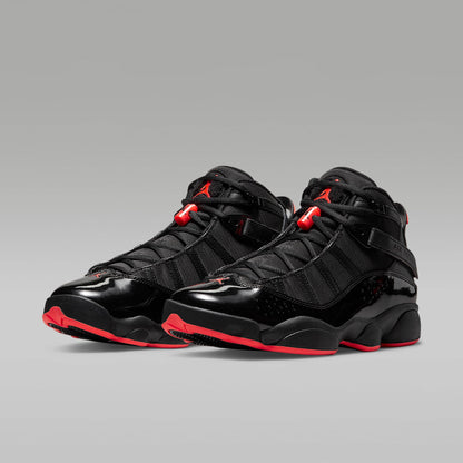 Nike Air Jordan 6 Rings 322992 064, Men's Fashion Shoes, 10.5 Black, Black/Infrared 23-black