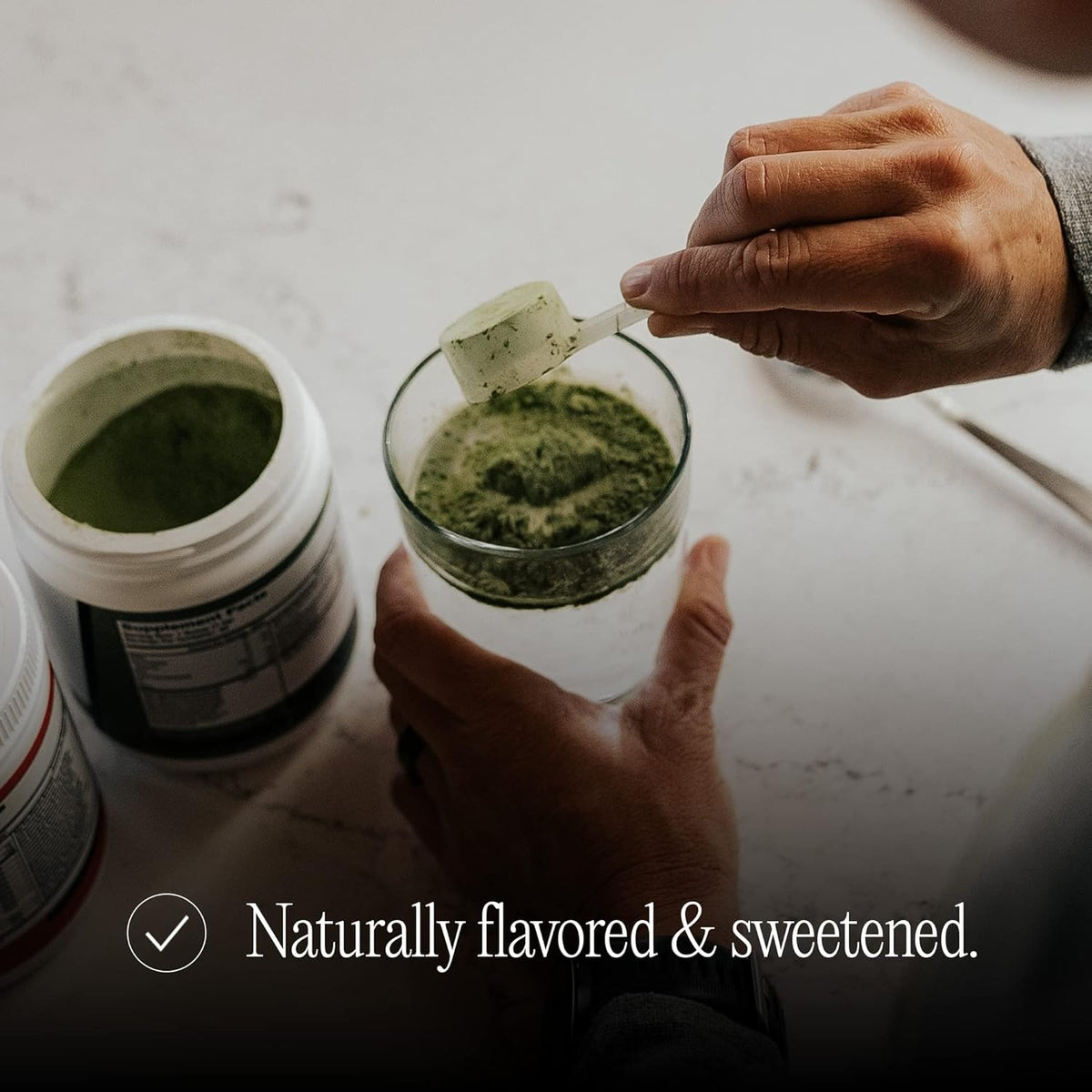BARE PERFORMANCE NUTRITION, BPN Strong Greens Superfood Powder, Lemon, 30 Servings