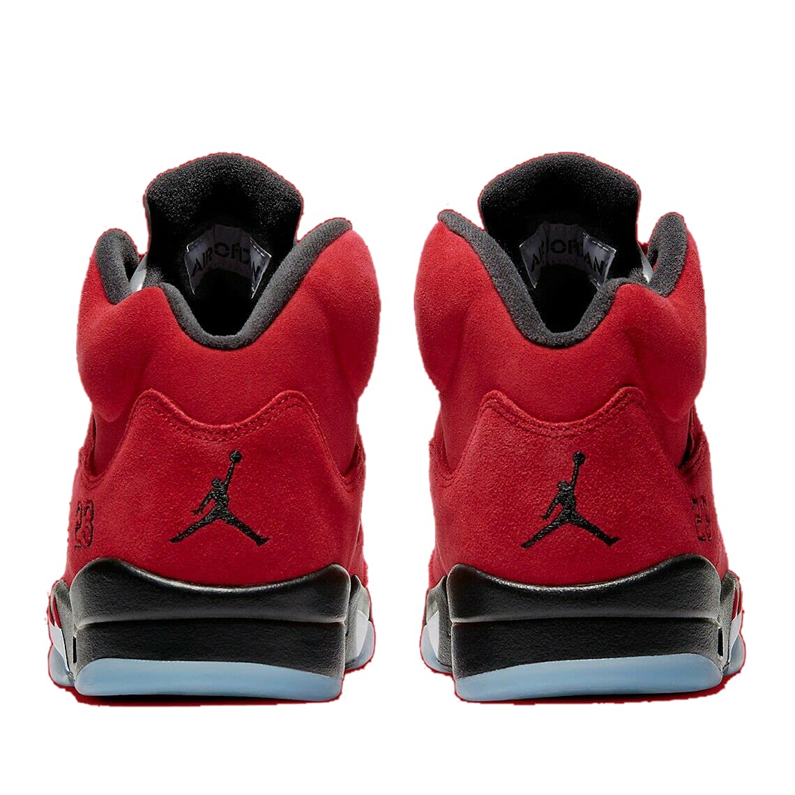 Jordan Mens Air 5 Retro DA1911 102 Fire Red Silver Tongue 2020 - Size 8