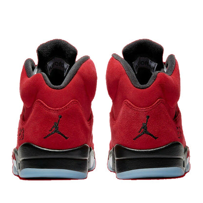 Jordan Mens Air 5 Retro DA1911 102 Fire Red Silver Tongue 2020 - Size 8
