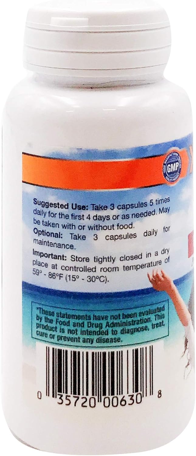 Cleartract D-Mannose Formula Capsules, 500 Mg, 60 Count