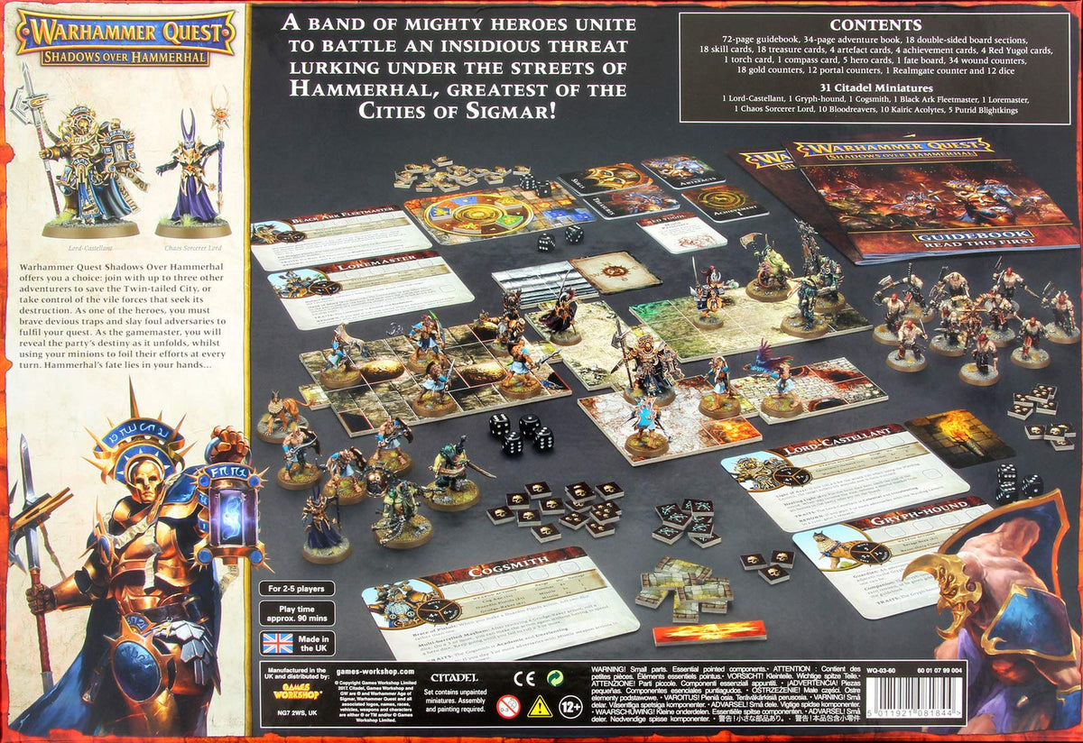 Games Workshop Warhammer Quest Shadows Over Hammerhal