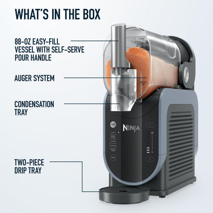 Ninja SLUSHi Professional Drink Maker, 7+ Servings, Black, FS301