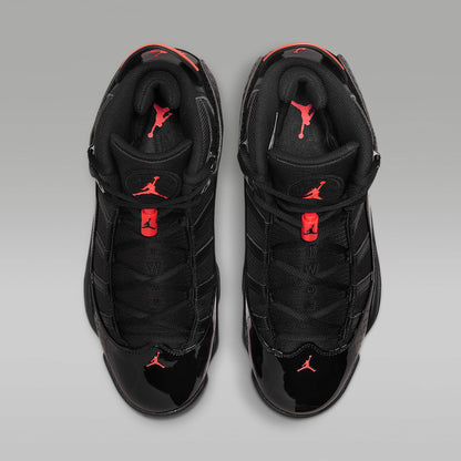 Nike Air Jordan 6 Rings 322992 064, Men's Fashion Shoes, 10.5 Black, Black/Infrared 23-black