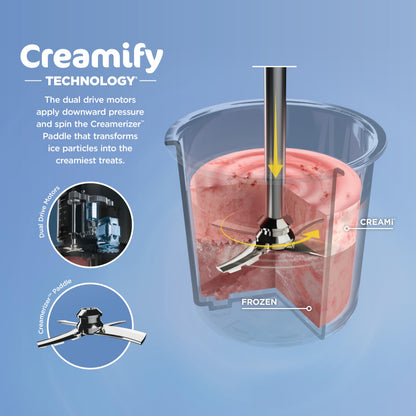 Ninja® CREAMi® 7-in-1 Ice Cream Maker, Ice Cream, Gelato & more, NC299AMZ