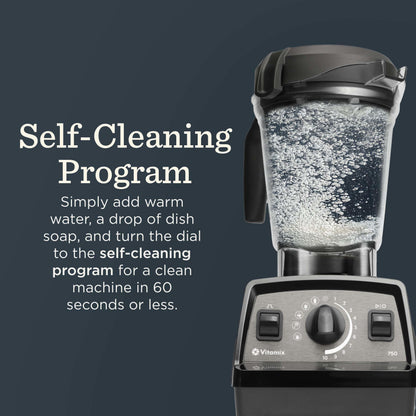 Vitamix Propel Series 750 Professional-Grade Blender, 4 Programs, Slate