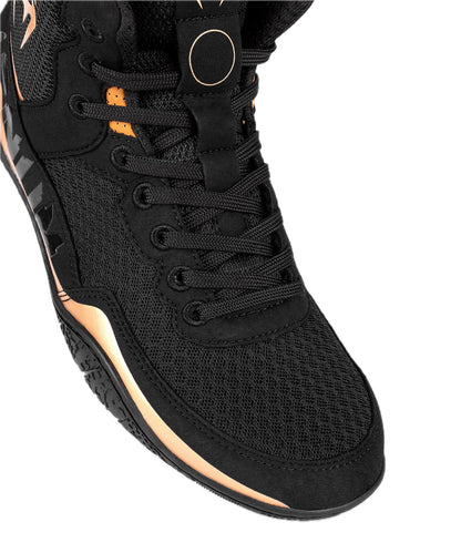 Venum Men's Women's Wrestling Boxing Elite Shoe - Black/Bronze