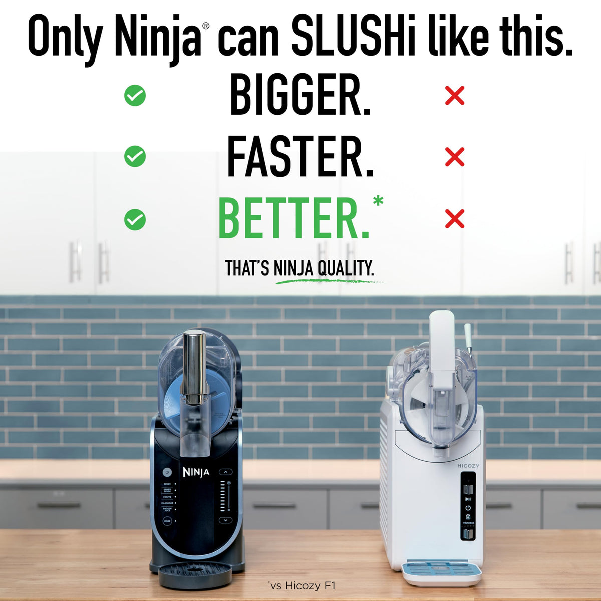 Ninja SLUSHi Professional Drink Maker, 7+ Servings, Black, FS301