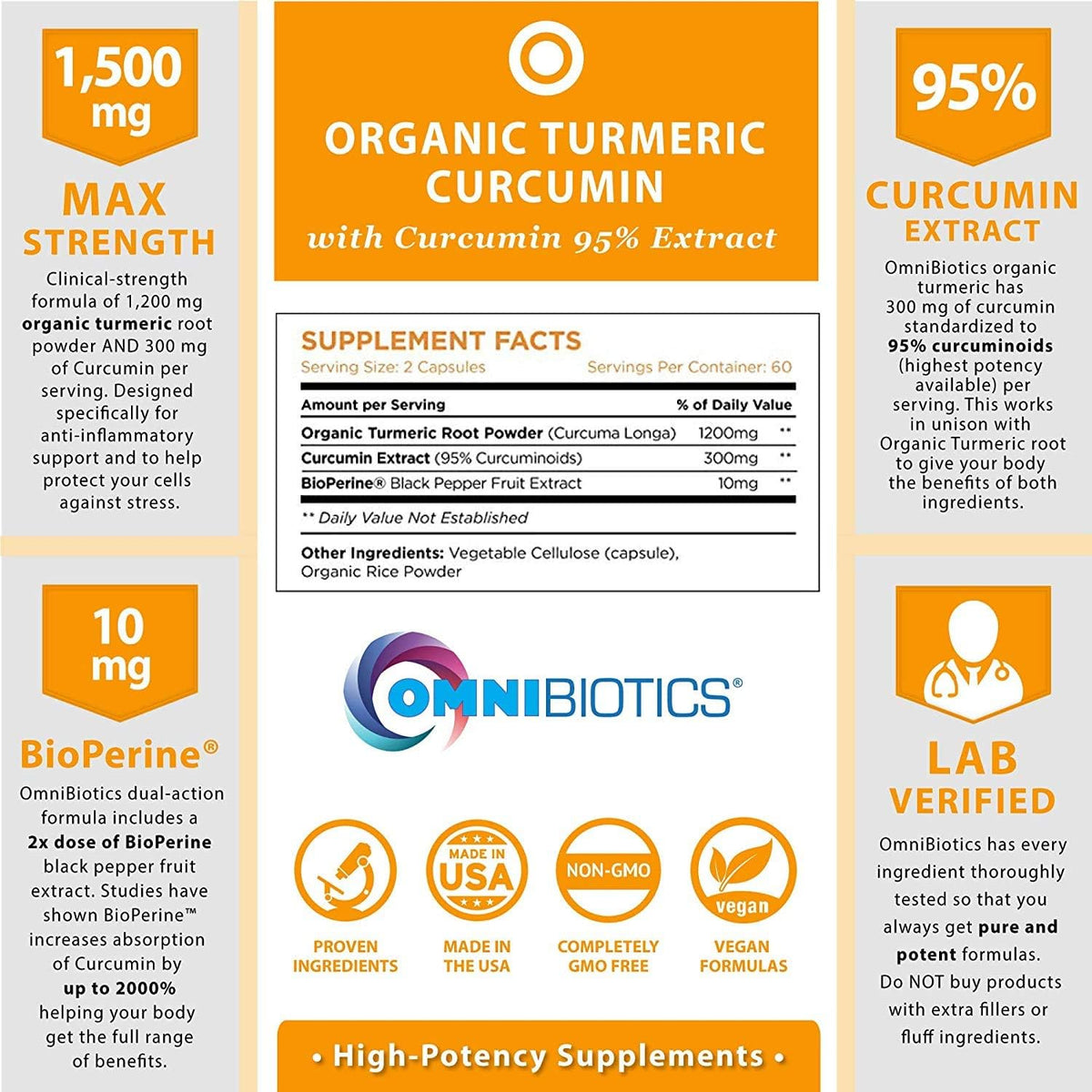 Turmeric Curcumin + Milk Thisle Capsules + Magnesium Glycinate + Myo-Inositol