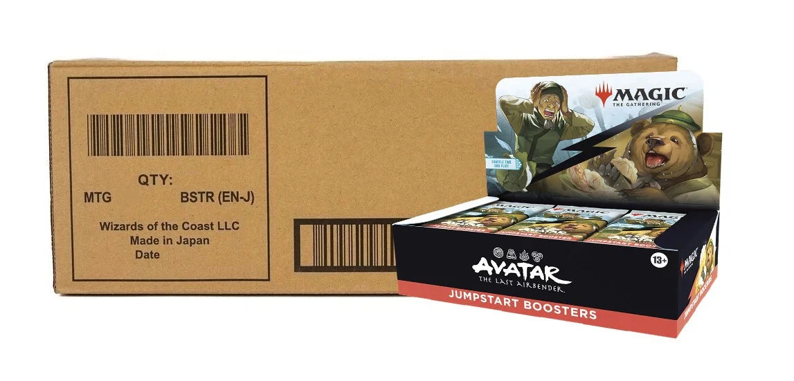 SEALED CASE! 6x Jumpstart Booster Box Avatar: The Last Airbender TLA MTG